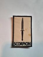 Mouwembleem SCORPION van het KCT, Ophalen of Verzenden, Landmacht, Nederland, Embleem of Badge