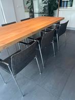 Eetkamerstoelen 6 stuks, Huis en Inrichting, Stoelen, Ophalen, Gebruikt, Vijf, Zes of meer stoelen