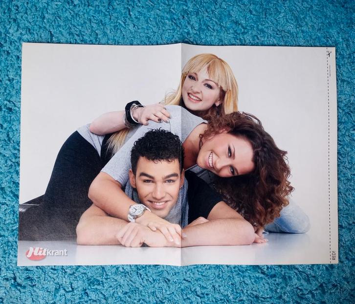 RED! (Popstars) poster hitkrant, Verzamelen, Posters, Nieuw, Muziek, A1 t/m A3, Rechthoekig Liggend, Ophalen of Verzenden