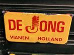 Emaille Bord De Jong Vianen Holland, Ophalen