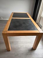 Mooie eettafel 2x1 meter, Huis en Inrichting, Tafels | Eettafels, Gebruikt, Eikenhout, 150 tot 200 cm, Vier personen