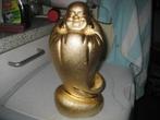 Boeddha van steen goudkleur, Huis en Inrichting, Woonaccessoires | Boeddhabeelden, Ophalen of Verzenden, Zo goed als nieuw