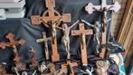 Vintage Kruisbeelden Collectie, Antiek en Kunst, Antiek | Religie, Ophalen of Verzenden