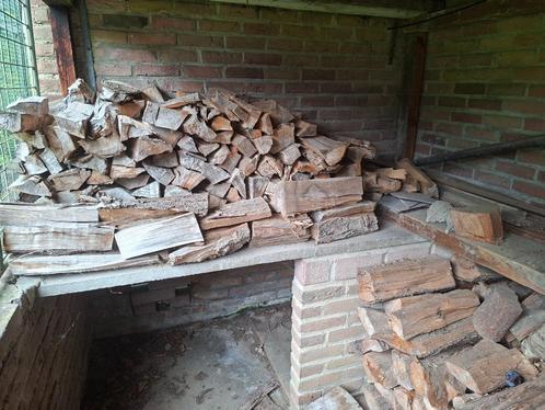 Openhaardhout gedroogd, Tuin en Terras, Haardhout, Blokken, Overige houtsoorten, Minder dan 3 m³, Ophalen