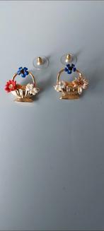 Les nereides😊oorbellen bloemen, Ophalen of Verzenden, Zo goed als nieuw, Overige materialen, Knopjes of Stekers