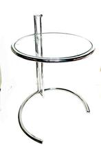 Eileen Gray E1027 Bijzettafel (replica), Huis en Inrichting, Minder dan 55 cm, Rond, Modern, Ophalen