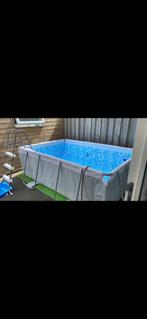 Te koop, Bestway Zwembad 2,82 x 1.96 x 84 zo goed als nieuw!, 200 tot 300 cm, 80 tot 120 cm, Ophalen of Verzenden, Zo goed als nieuw