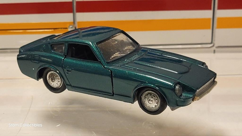 Polistil EL64 Nissan Datsun 240Z Green Made in Italy, Overige merken, Gebruikt, Auto, Ophalen of Verzenden