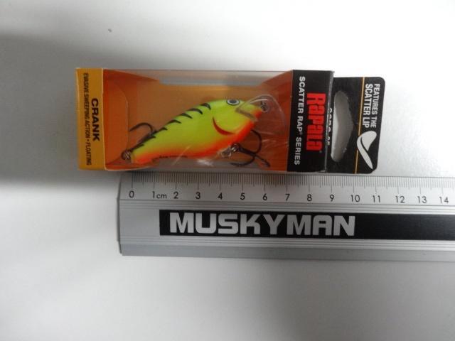 Kunstaas: Rapala Scatter Rap (SCRC-05) Pluggen, Watersport en Boten, Hengelsport | Roofvissen, Nieuw, Overige typen, Verzenden
