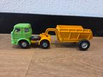 Joal Vrachtwagen met Kiepaanhanger, Hobby en Vrije tijd, Modelauto's | 1:50, Ophalen of Verzenden