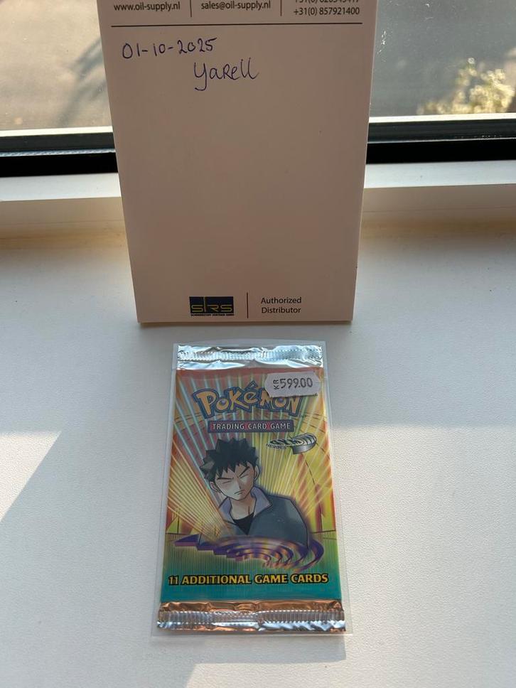 Pokemon Gym Heroes Booster Pack - Sealed!, Hobby en Vrije tijd, Verzamelkaartspellen | Pokémon, Zo goed als nieuw, Booster, Ophalen of Verzenden