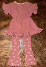 Z8 setje: Flared broek en tuniek mt 98, Kinderen en Baby's, Kinderkleding | Maat 98, Ophalen of Verzenden, Zo goed als nieuw, Meisje