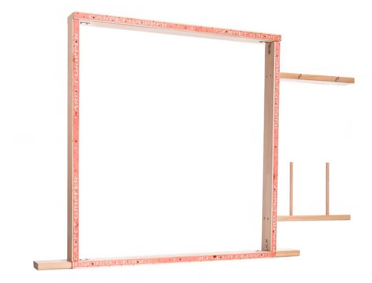 !!!NIEUW!!! Tufting frame 90 x 90 cm, Doe-het-zelf en Verbouw, Kozijnen en Schuifpuien, Nieuw, Raamkozijn, Hout, 75 tot 150 cm