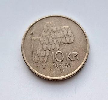Noorse / Noorwegen 10 Kronen 1995 (nr.18) beschikbaar voor biedingen
