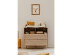Finori Bali Riet Commode - Zo Goed Als Nieuw!, Kinderen en Baby's, Kinderkamer | Commodes en Kasten, Ophalen, 70 cm of meer, Opstaande rand