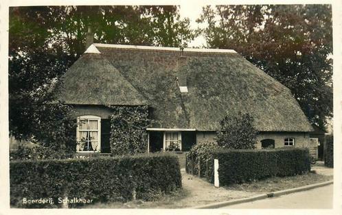 (304-092-051) Schalkhaar Boerderij, Verzamelen, Ansichtkaarten | Nederland, Overijssel, Verzenden