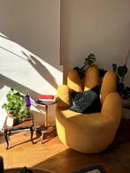DESIGN SWIVEL CHAIR HAND DRAAIFAUTEUIL ‘HI-FIVE’, Huis en Inrichting, Fauteuils, Ophalen, Hout, Gebruikt, 75 tot 100 cm