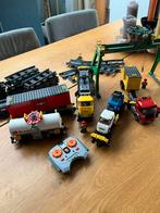Lego 7939 Vrachttrein, containerkraan en extra rails (7499), Complete set, Ophalen of Verzenden, Lego, Zo goed als nieuw