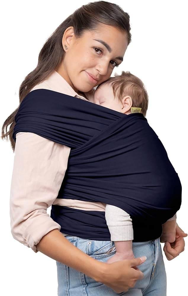 Sling Dark Blue – Ergonomische Baby Draagdoek, Kinderen en Baby's, Babydragers en Draagdoeken, Gebruikt, Draagdoek, Rug, Overige merken
