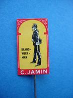 Speldje van C. Jamin (brandweerman ) C. Jamin - Rotterdam, Verzenden, Zo goed als nieuw, Merk, Speldje of Pin