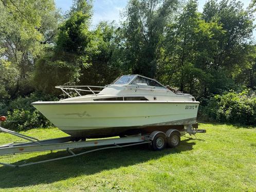 Fjord 24 Weekender Motorboot Volvo penta AQ131 Opknapper!!, Watersport en Boten, Motorboten en Motorjachten, Gebruikt, Polyester