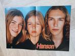 90s Poster van de band Hanson !!, Verzamelen, Ophalen of Verzenden, Zo goed als nieuw