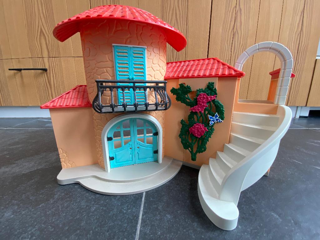 Playmobil vakantie villa 9420, Ophalen of Verzenden, Gebruikt, Complete set
