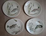 4x Johnson Bros ovaal bord van het 'Fish' servies, Huis en Inrichting, Gebruikt, Ophalen of Verzenden, Bord(en), Overige stijlen