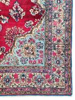 Handgeknoopt Perzisch wol Yazd tapijt medallion 139x223cm, 200 cm of meer, Perzisch vintage oosters HYPE, 100 tot 150 cm, Gebruikt