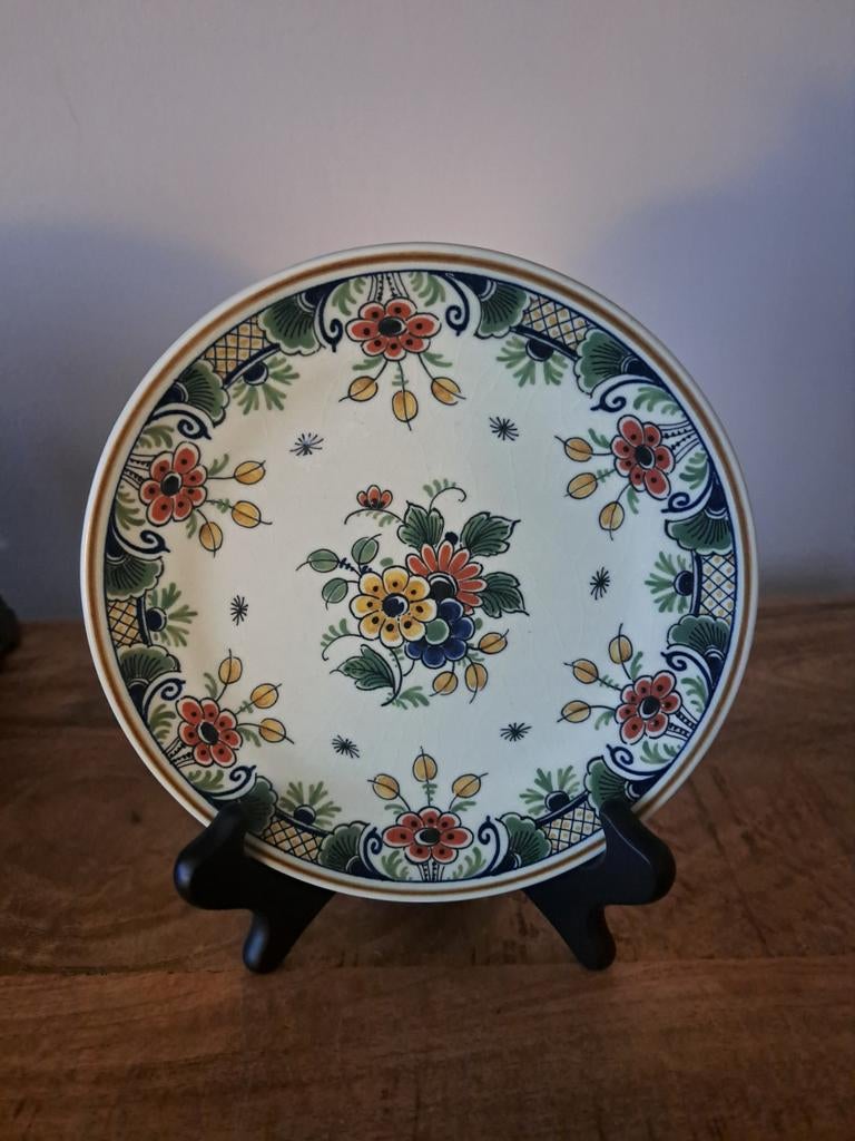 Porseleine fles delft wandbord, Ophalen of Verzenden