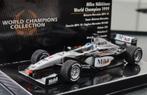Minichamps McLaren Mika Häkkinen 1:43 World Champion 1999, Ophalen of Verzenden, Zo goed als nieuw, Auto, MiniChamps
