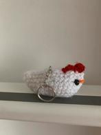 Gehaakte Kip Sleutelhanger, Ophalen of Verzenden, Nieuw, Haken, Overige typen