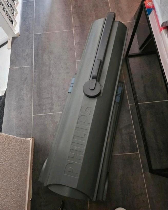 Philips inklapbare zonnebank, Sport en Fitness, Schietsport-accessoires, Zo goed als nieuw, Ophalen