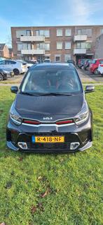 Kia Picanto 1.0 T-gdi 100pk 5-zits 2022 Zwart, Auto's, Kia, Voorwielaandrijving, 100 pk, Zwart, Origineel Nederlands