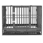 zgan hondenbench Heavy Duty, kleur zwart, maat L (92x62x70cm, Dieren en Toebehoren, Hondenbenches, Ophalen, Zo goed als nieuw
