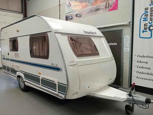 Beyerland Vitesse LX 420 LB met z.g.a.n. voortent ! netjes !, Caravans en Kamperen, Caravans, Bedrijf, tot en met 4, 750 - 1000 kg