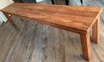 Smalle tafelbank, Huis en Inrichting, Tafels | Eettafels, Ophalen, Minder dan 50 cm, Gebruikt, Eikenhout