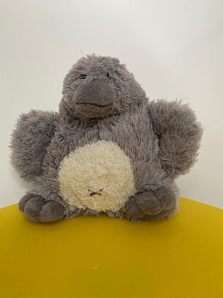 4968 happy horse Pinguin grijs, Kinderen en Baby's, Speelgoed | Knuffels en Pluche, Ophalen of Verzenden, Zo goed als nieuw, Overige typen