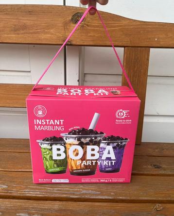 O's Instant Marbling Bubble Tea Party Kit | zelf maken beschikbaar voor biedingen