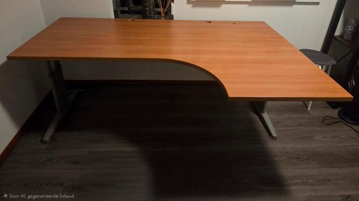 Markant bureau 80x120 x 180 cm, Huis en Inrichting, Bureaus, Gebruikt, Bureau, In hoogte verstelbaar, Ophalen
