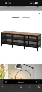 Ikea kast FJÄLLBO Tv-meubel, zwart, Ophalen, Zo goed als nieuw