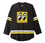 LOSER MACHINE X MOONEYES ICING HOCKEY JERSEY BLACK, Maat 52/54 (L), Zwart, Overige typen, Nieuw