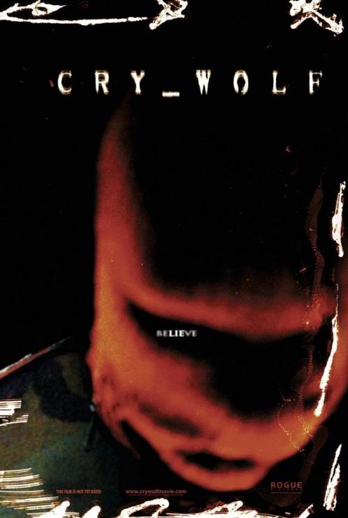 DVD - Cry wolf (2005), Cd's en Dvd's, Dvd's | Horror, Zo goed als nieuw, Slasher, Vanaf 16 jaar, Verzenden