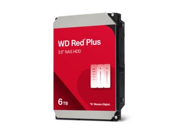 WD Red Plus WD60EFPX 6TB beschikbaar voor biedingen