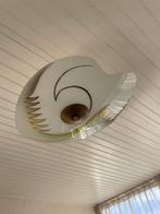 Antieke retro lamp, Ophalen, Gebruikt, Glas