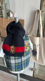 Mooie RALPH LAUREN knitted set sjaal en handschoenen OS 4-7, Setje, Ophalen of Verzenden, Zo goed als nieuw, Polo Ralph Lauren