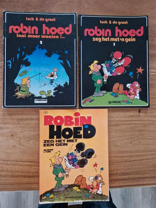 Robin Hoed    Honnieponnie, Boeken, Stripboeken, Gelezen, Meerdere stripboeken, Ophalen of Verzenden
