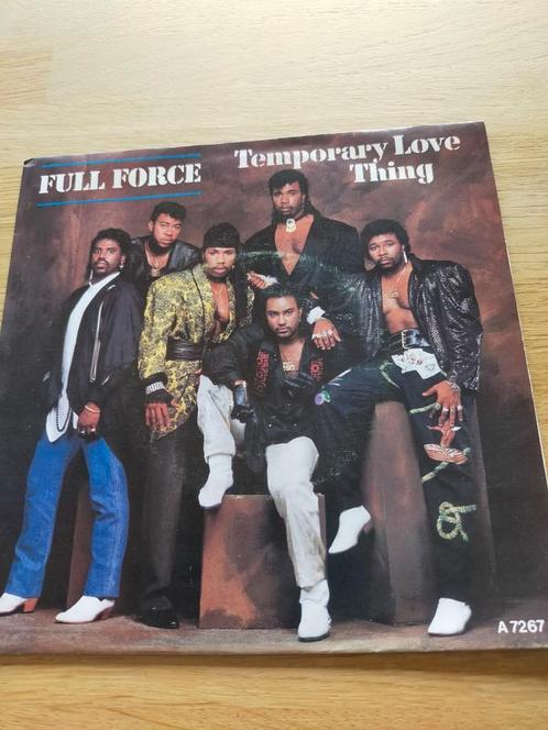 Full Force , temporary love thing, Cd's en Dvd's, Vinyl Singles, Zo goed als nieuw, Pop, Ophalen of Verzenden