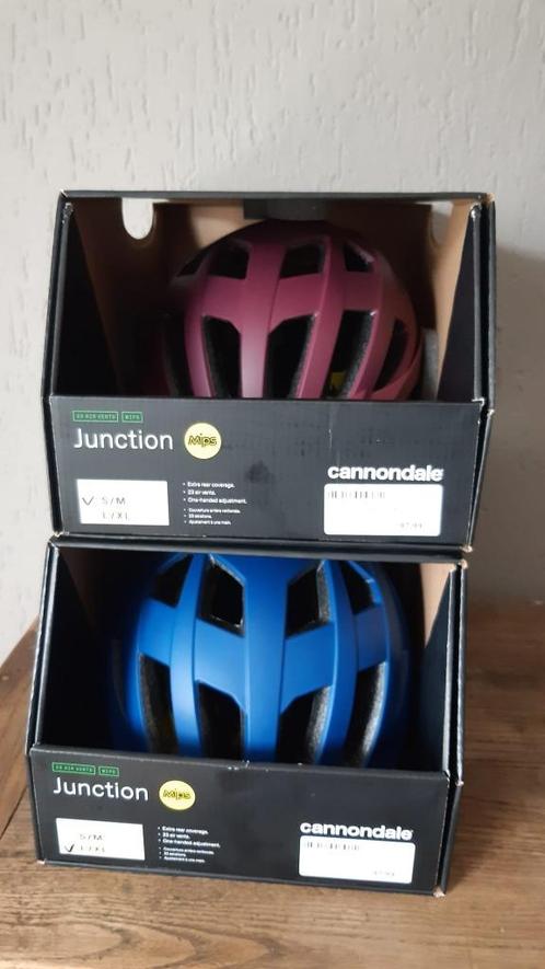 Nieuw! 2x Cannondale Junction fietshelm - MIPS  S/M  en L/XL, Fietsen en Brommers, Fietsaccessoires | Fietshelmen, Nieuw, Heer of Dame