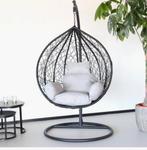 Egg Hangstoel Donkerbruin ZGAN!, Ophalen, Bruin, Zo goed als nieuw, Riet of Rotan